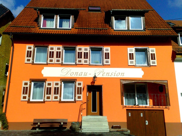 Umgebung Apartment Donau Pension